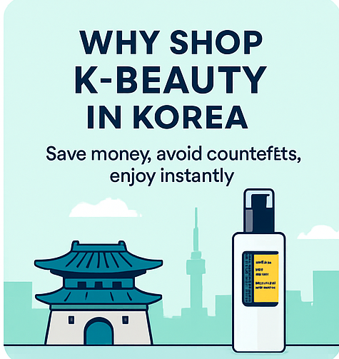 Why shop K-Beauty in Korea
